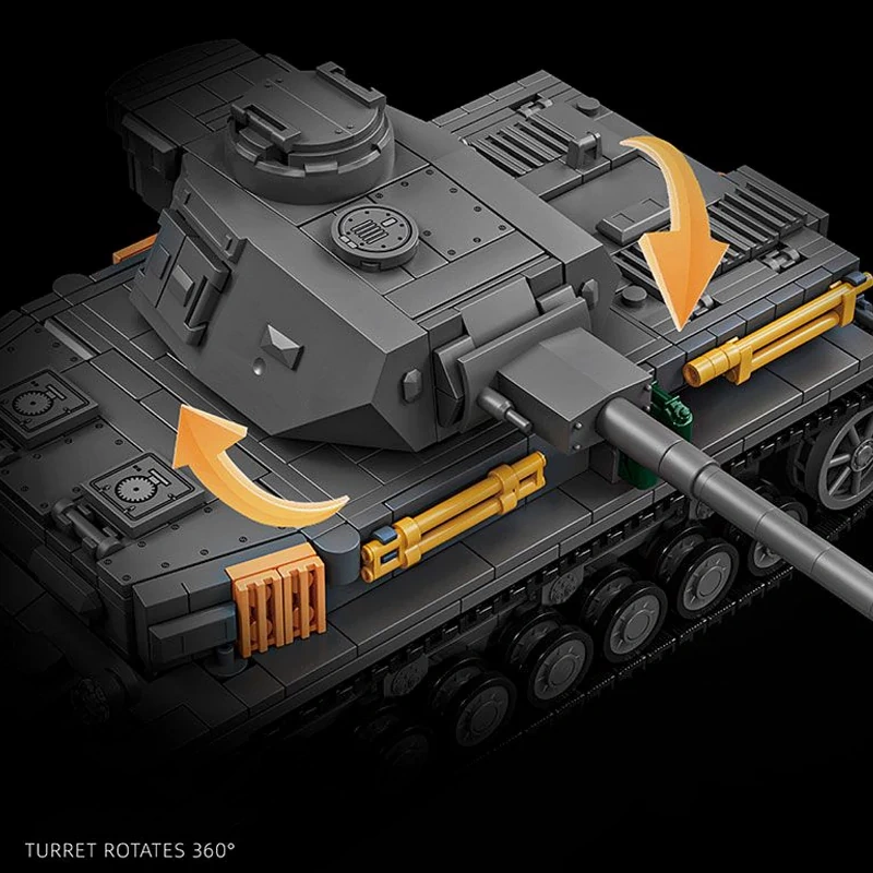 12GO 97003 PZ.KPFW. IV AUSF. F2 Tank Military