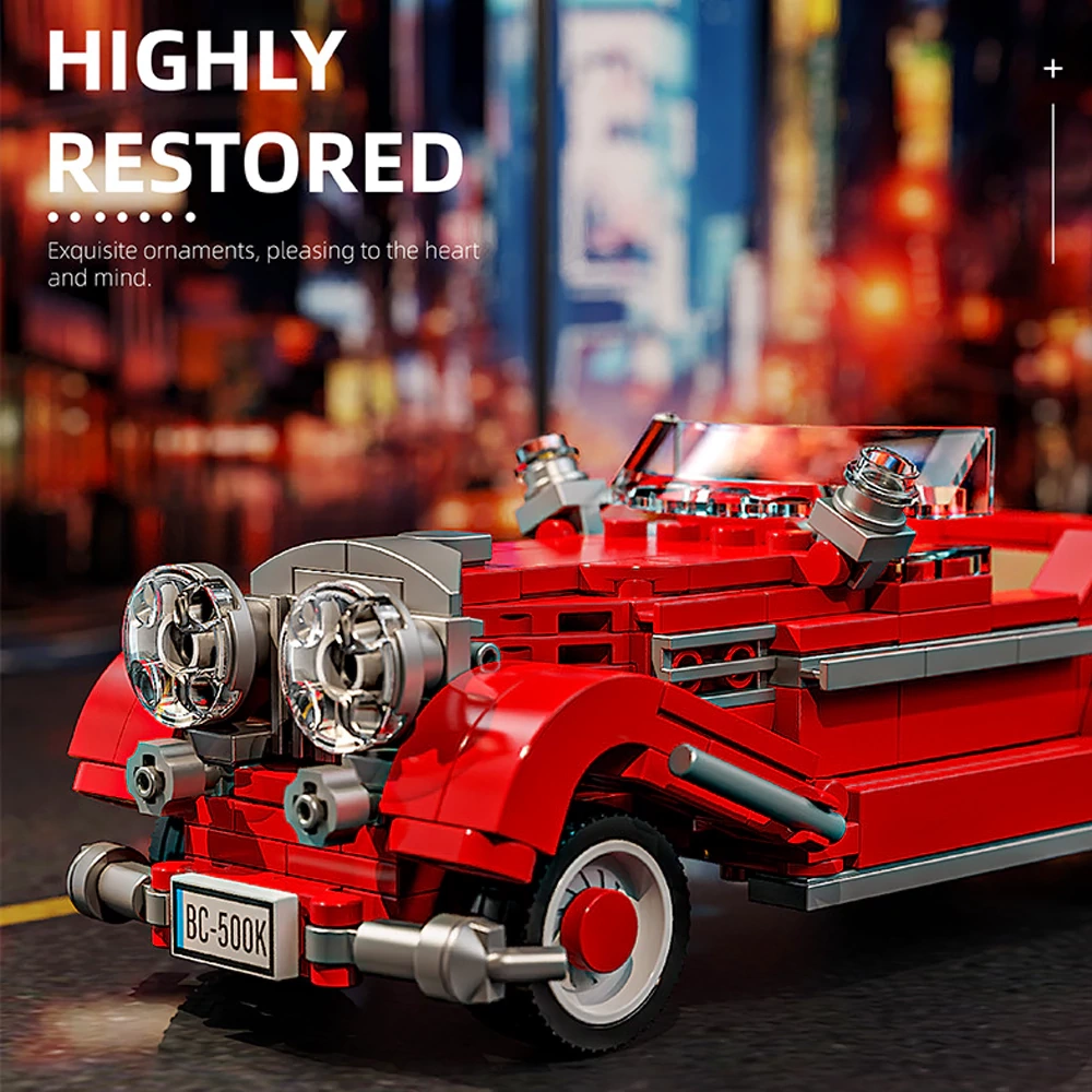 GAOMISI 8-Grid Antique Car Series Technic