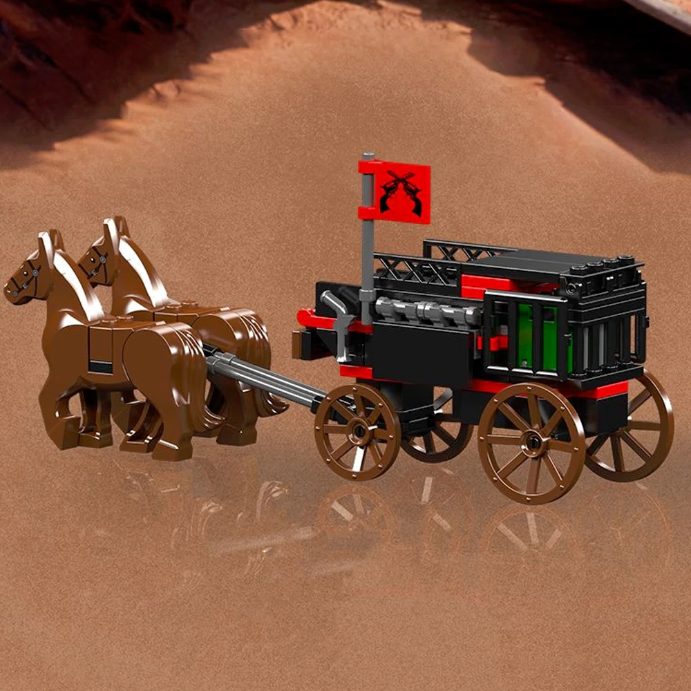 MouldKing 24062 Wild West-Bonk Heist Modular Buildings