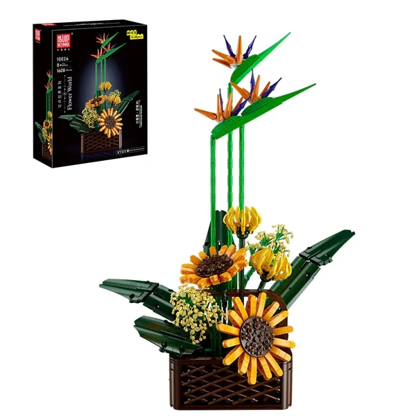 MouldKing 10024S Flower World：Birds Of Paradise Creator Expert