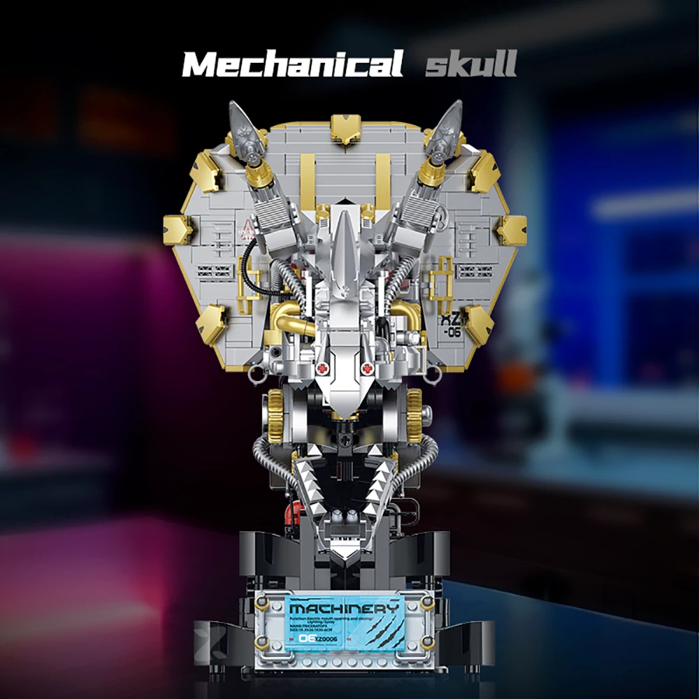 XINZHUAN Mechanical dinosaur skull Monster Dinosaur