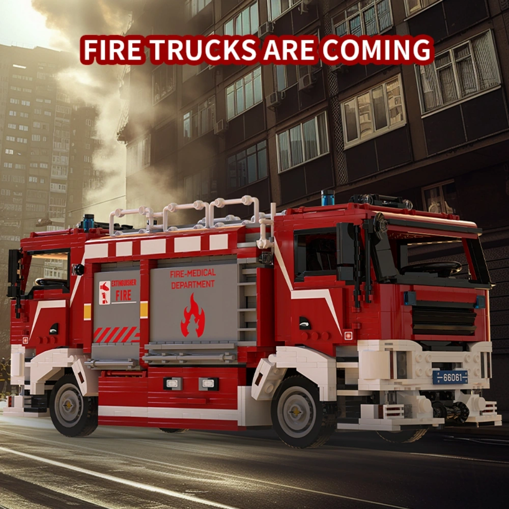 Xbert 66061 BI-DIRECTIONAL DRIVING FIRE RESCUE VEHICLE Technic