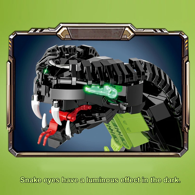 【未使用】BRUNT BK snake fis＋ロストル　フルセット DK 7052 MECHANICAL Spectacles SNAKE Creator Expert