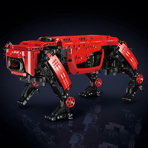 [With Motor] MouldKing Power Mechanical Dog Technic