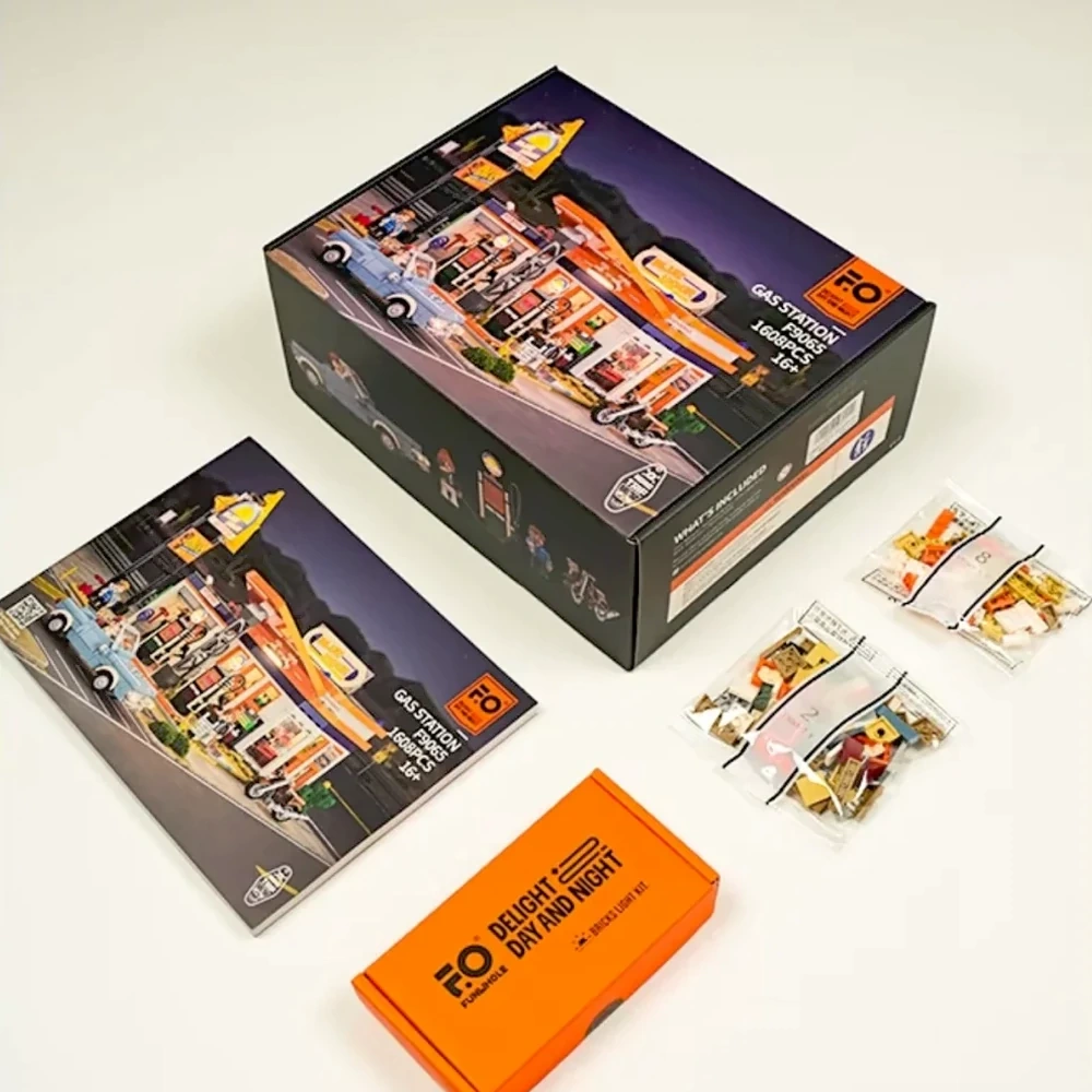 Funwhole F9065 Highway Gas Station Modular Buildings