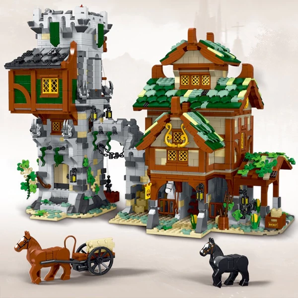 XMORK 033001 MEDIEVAL GUARD TOWER Modular Buildings