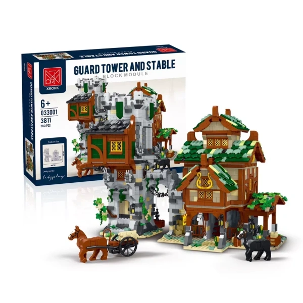 XMORK 033001 MEDIEVAL GUARD TOWER Modular Buildings