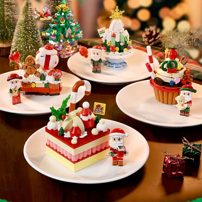Keeppley Christmas Tree Dessert Box Ornament Christmas