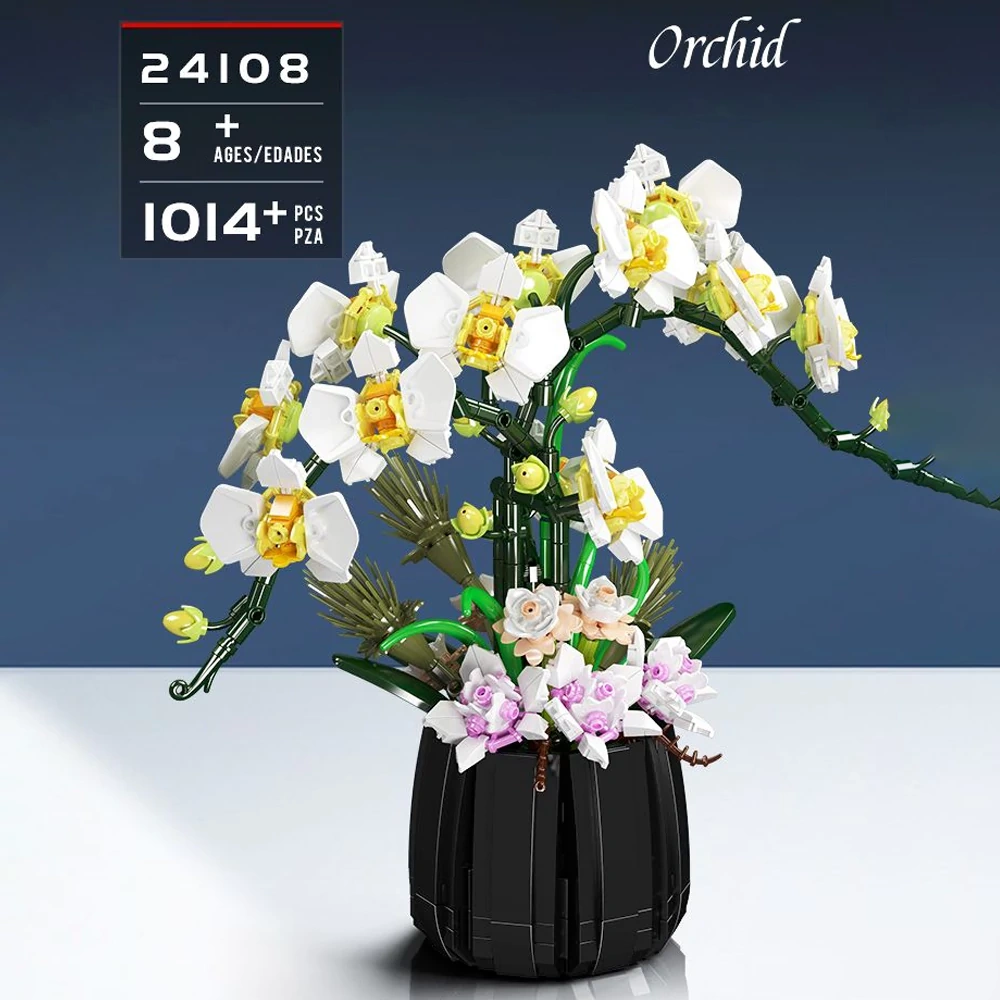 MouldKing 24108 Orchid Creator Expert