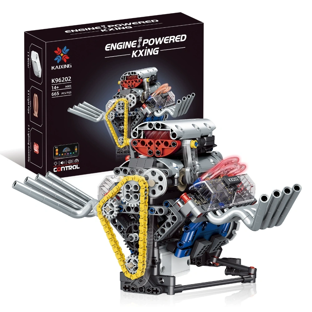 KAIXING K96202 V8 Engine Technic