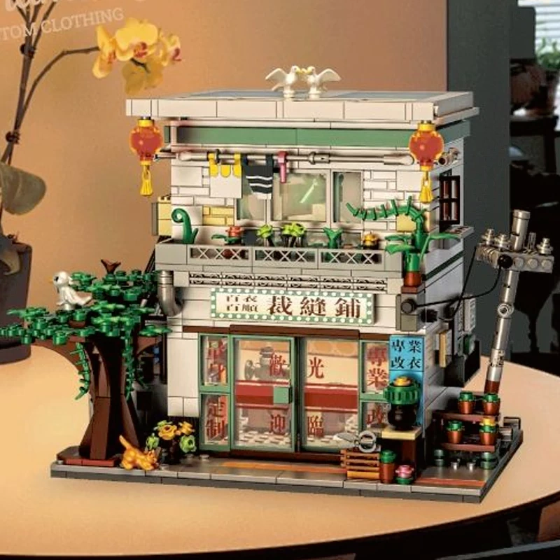 [Mini Micro Bricks] ZHEGAO Retro Street View Series Modular Buildings