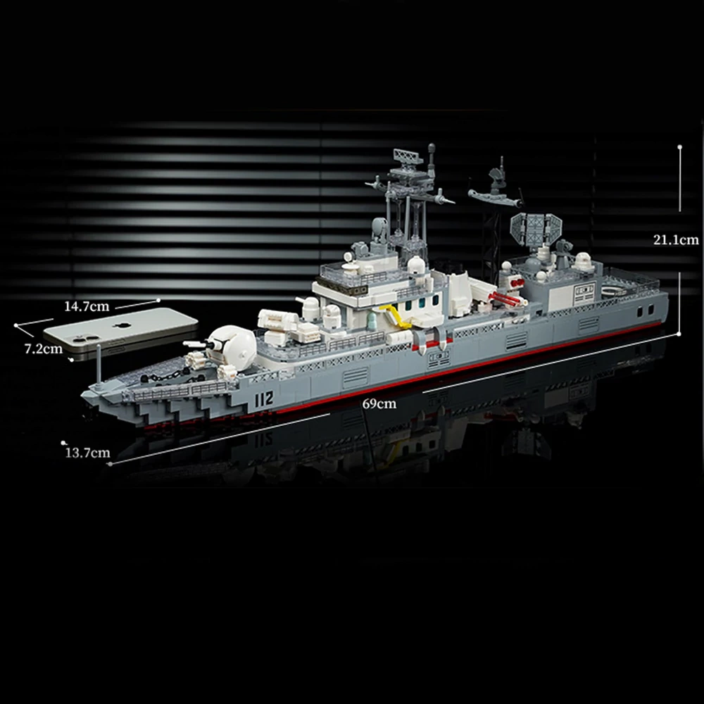 Keeppley 23031 Type 052 Destrdyer Military