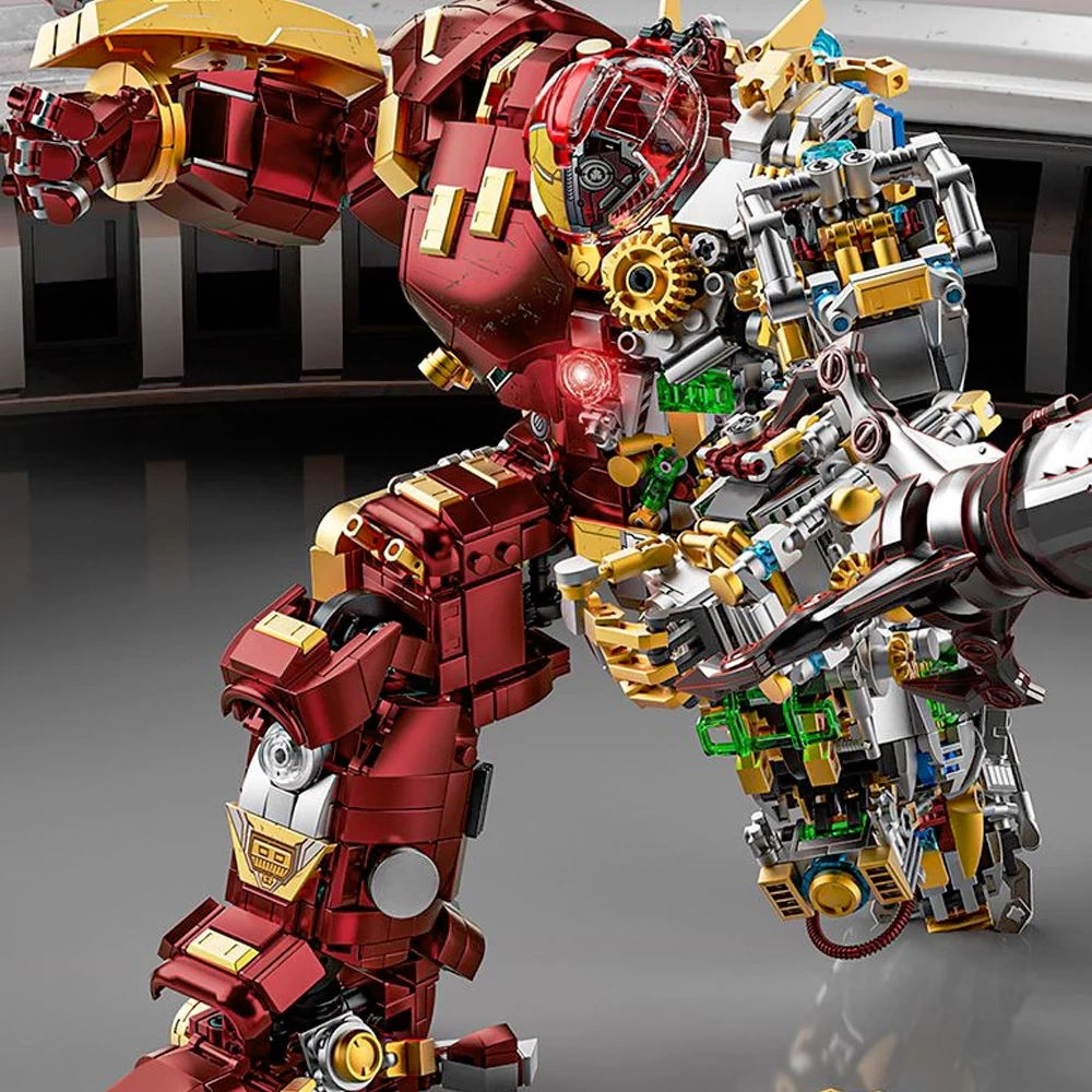 Leyi 76109 Semi Mechanical Hulkbuster Movie