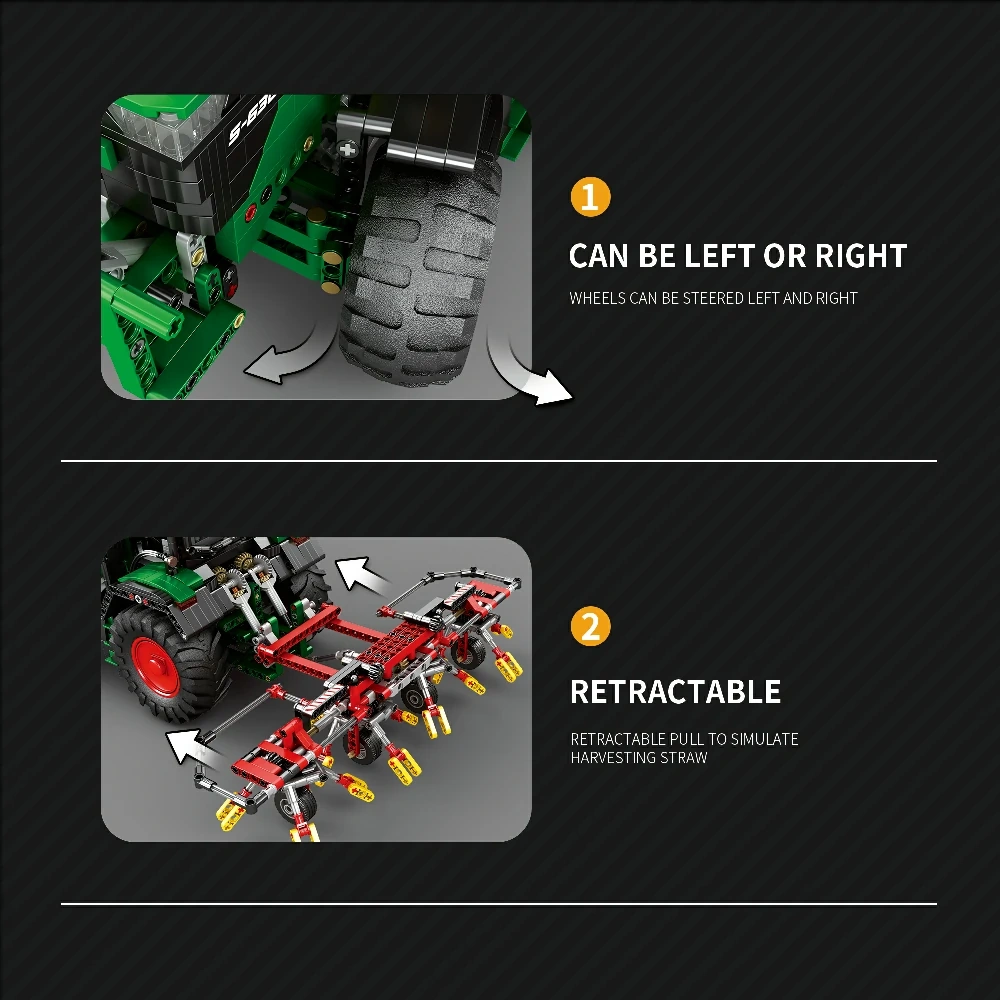 Reobrix 22015 John Deere 6130 R Tractor Technic