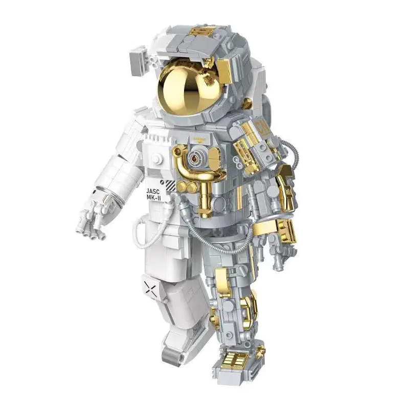 LEGO MOC JAKI 9116 Creator Gold Version Space astronaut Building