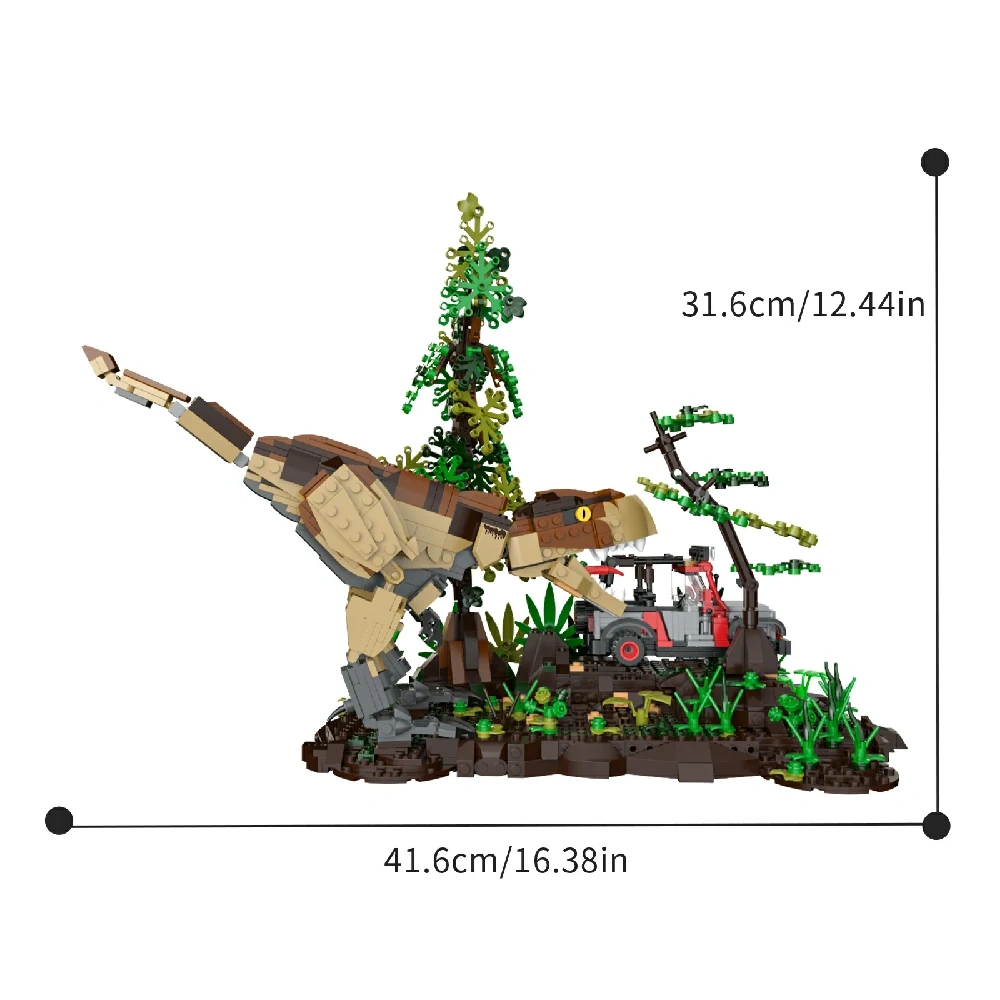 Xbert 66124 T-REX CHASE Monster Dinosaur