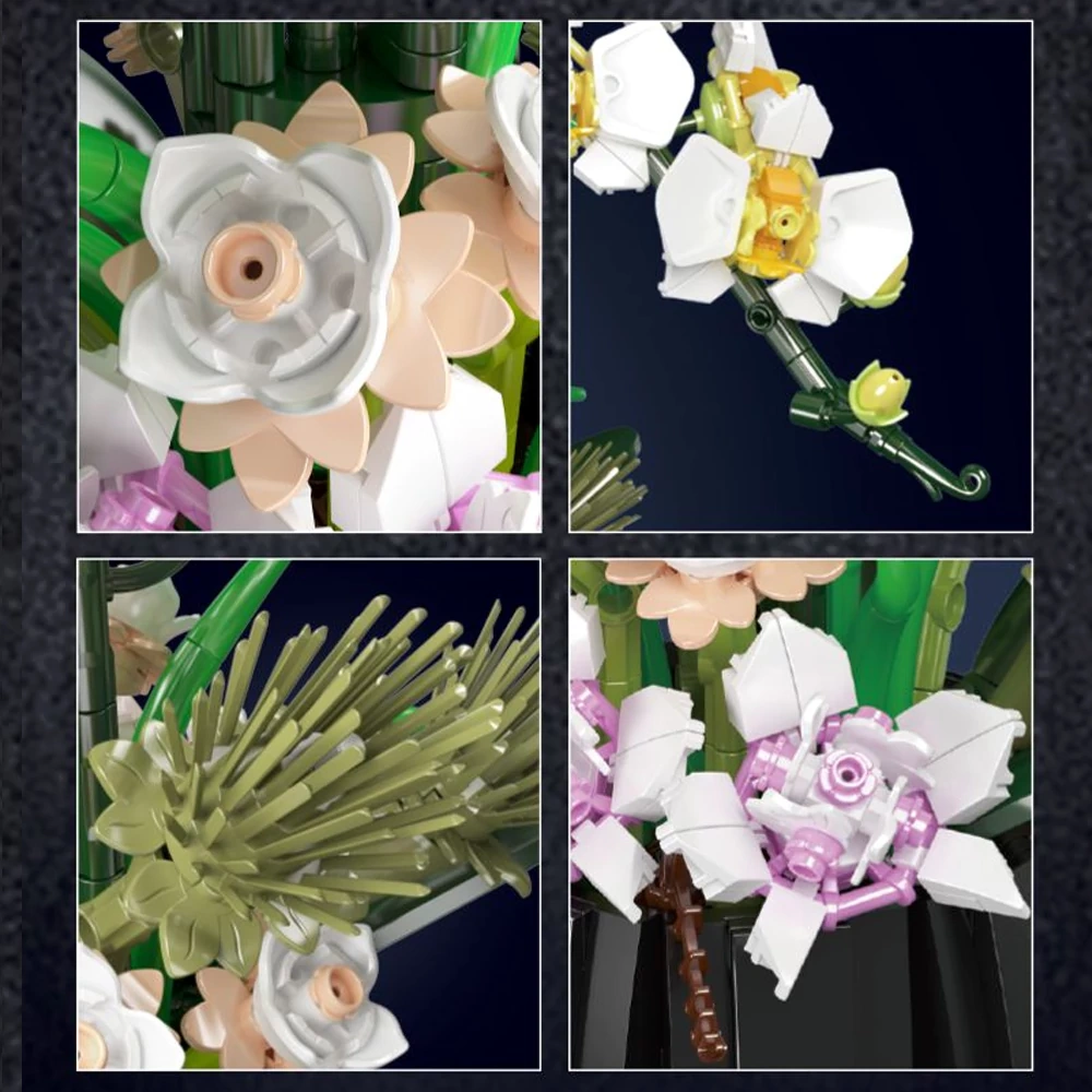 MouldKing 24108 Orchid Creator Expert