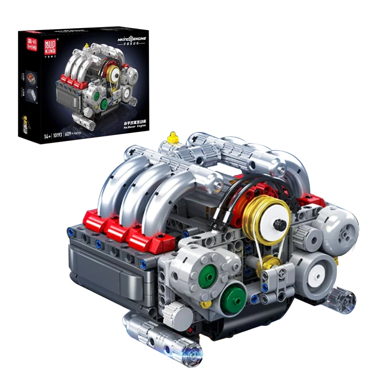 MouldKing 10193 Boxer Engine Technic