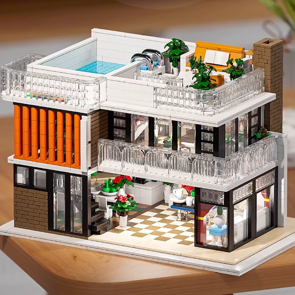 Happy Build YC-23014 DUPLEX HOUS CITY BUILDING Modular Buildings