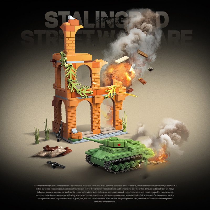 QUANGUAN 100114 Military Heros & Generals Building Blocks 435±pcs Bricks from China.