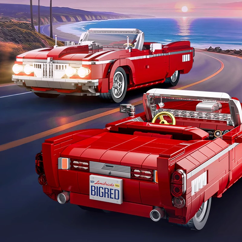 FunWhole L9093 Collectible LowRider - Big Red Technic