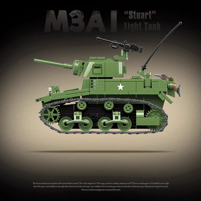 QUANGUAN 100103 M3B1 Tank Military