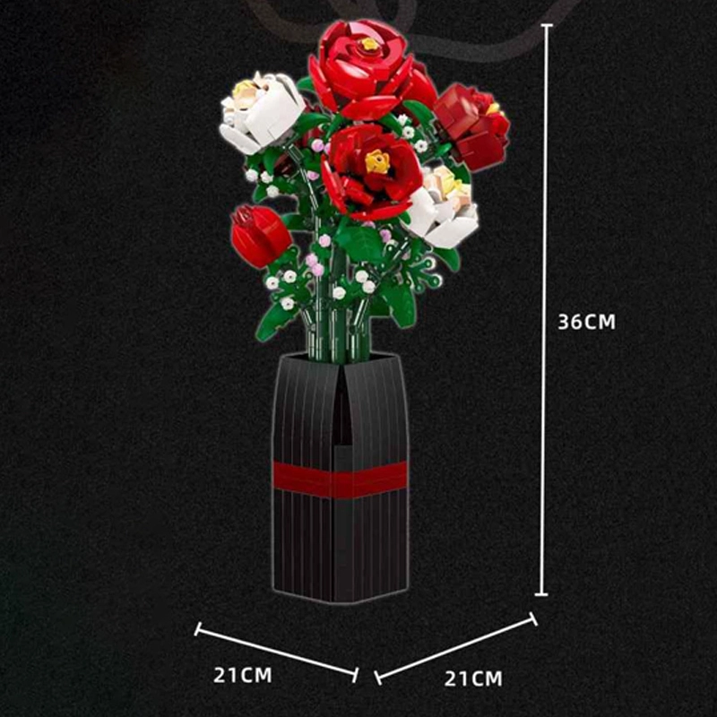 JIESTAR JJ9010 ROSE Botanical Collection Creator Expert