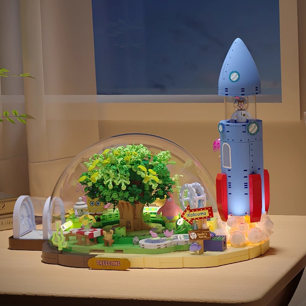 AREA-X AB0088 Sandy Cheeks Treedome‌ SpongeBob SquarePants Movie