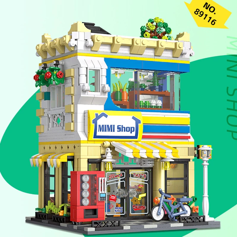 Jiestar Mini Street View Convenience Store Modular Buildings
