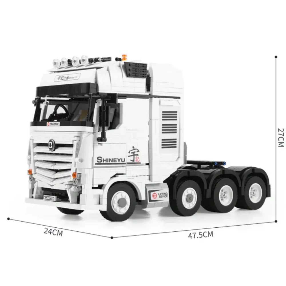Custom GC007 Fully RC Benz ACTROS Technic