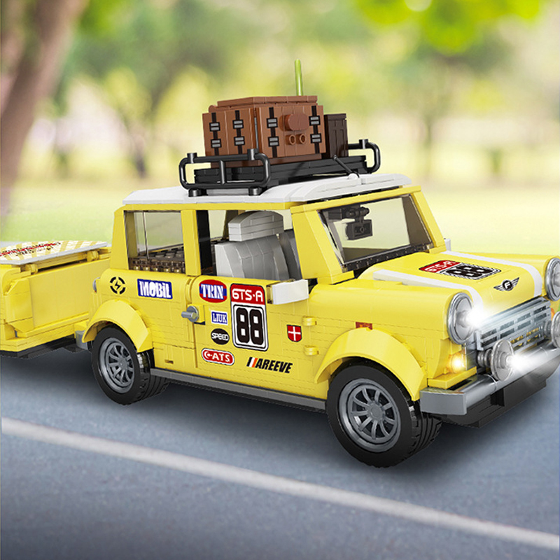 {Static Version}Forange FC1802 Technic Travel picnic car Building Blocks 1546±pcs Bricks from China.