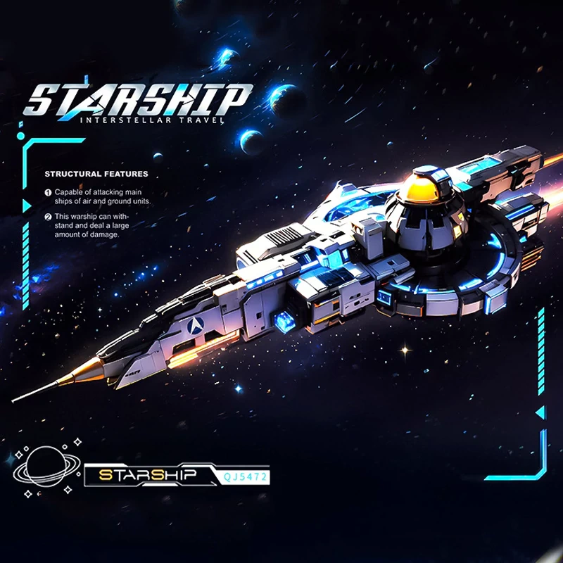 ZHEGAO QJ5472 Starship Star Wars