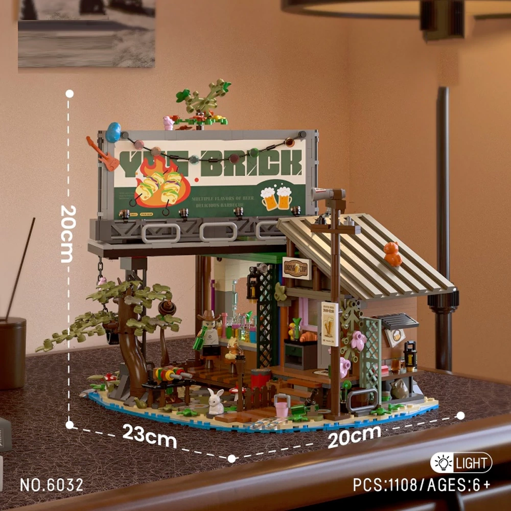 [Mini Micro Bricks] BrickYes 6032 Pier Bar Modular Buildings
