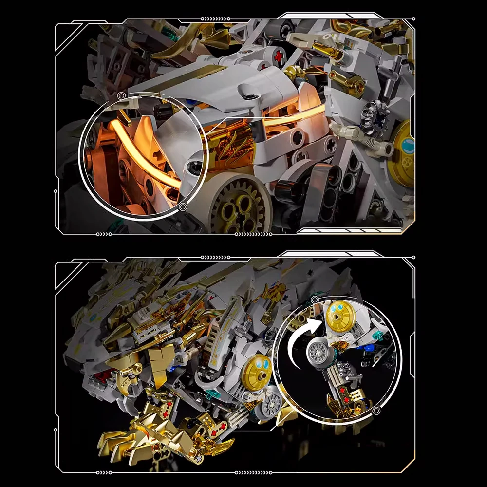 MJI 13090 Semi Mechanical Lion Creator Expert