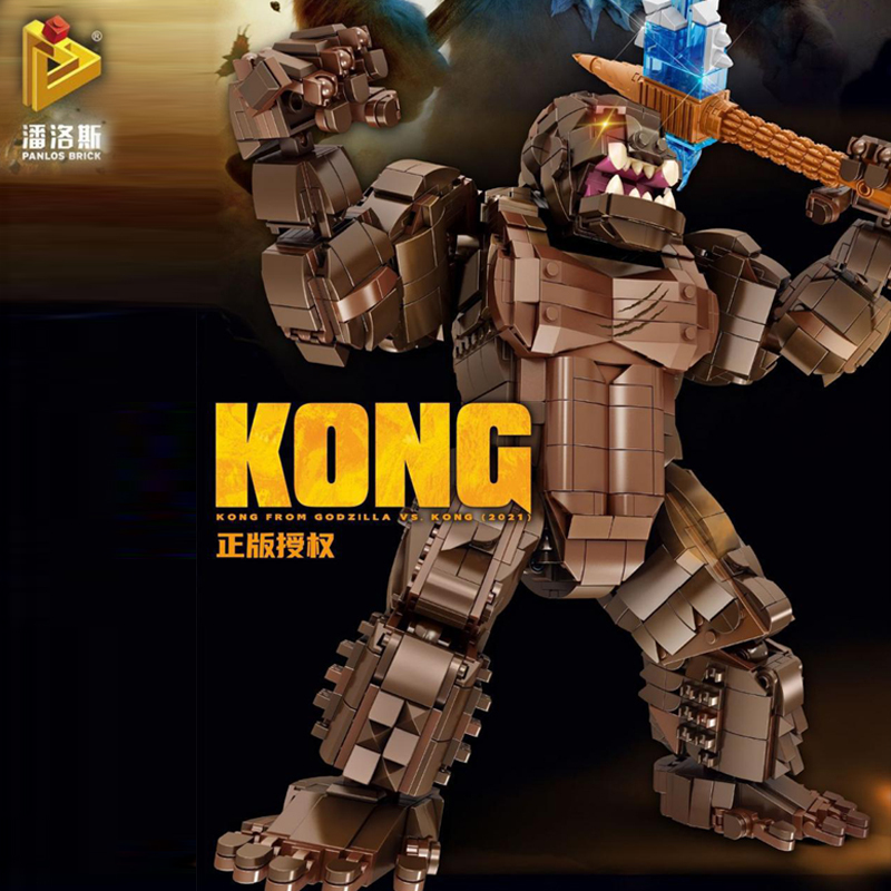 MOC Panlos 687002 KONG Idea Movie building blocks 1803pcs bricks toys gift ship from China.