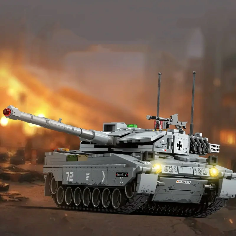 SEMBO 207217 Leopard 2A7 Main Battle Tank Military