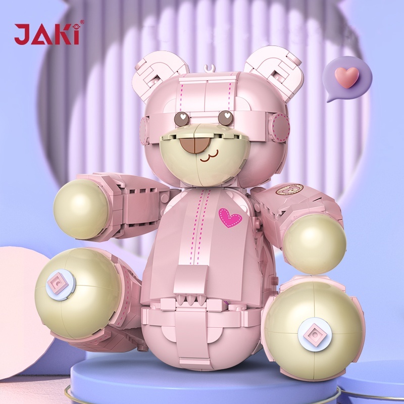 JAKI JK8133 Teddy Pink Bear Creator