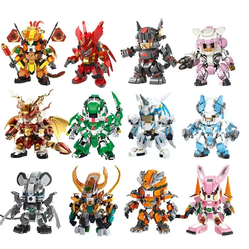 Wangao Zodiac Building Blocks Mech Creator Expert