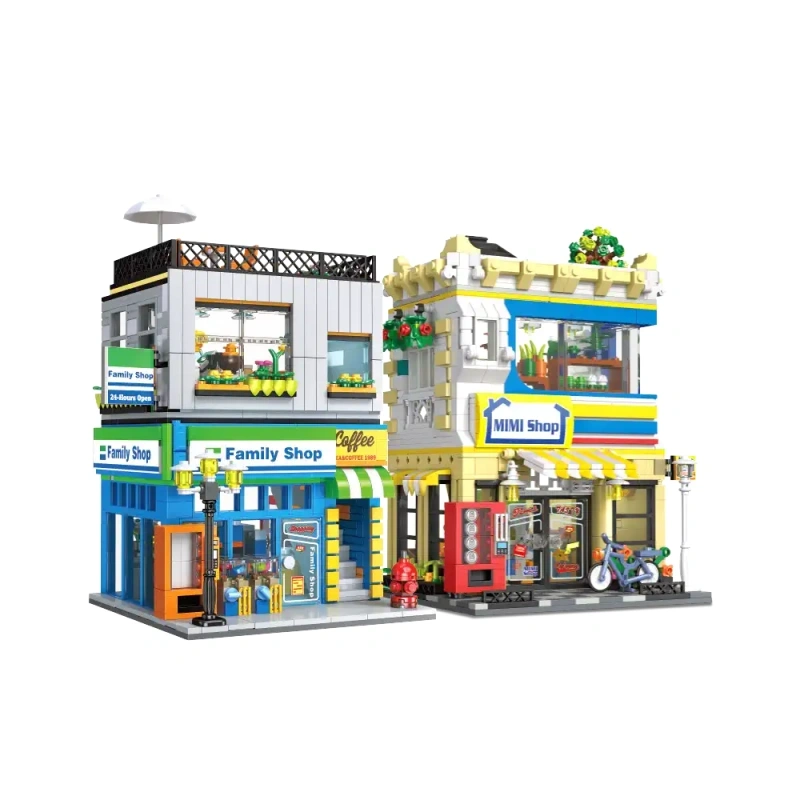 Jiestar Mini Street View Convenience Store Modular Buildings