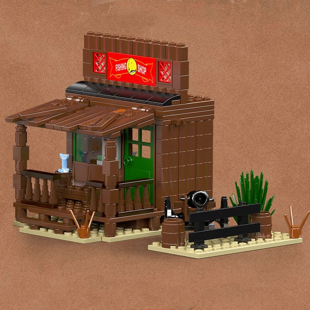 MouldKing 24062 Wild West-Bonk Heist Modular Buildings