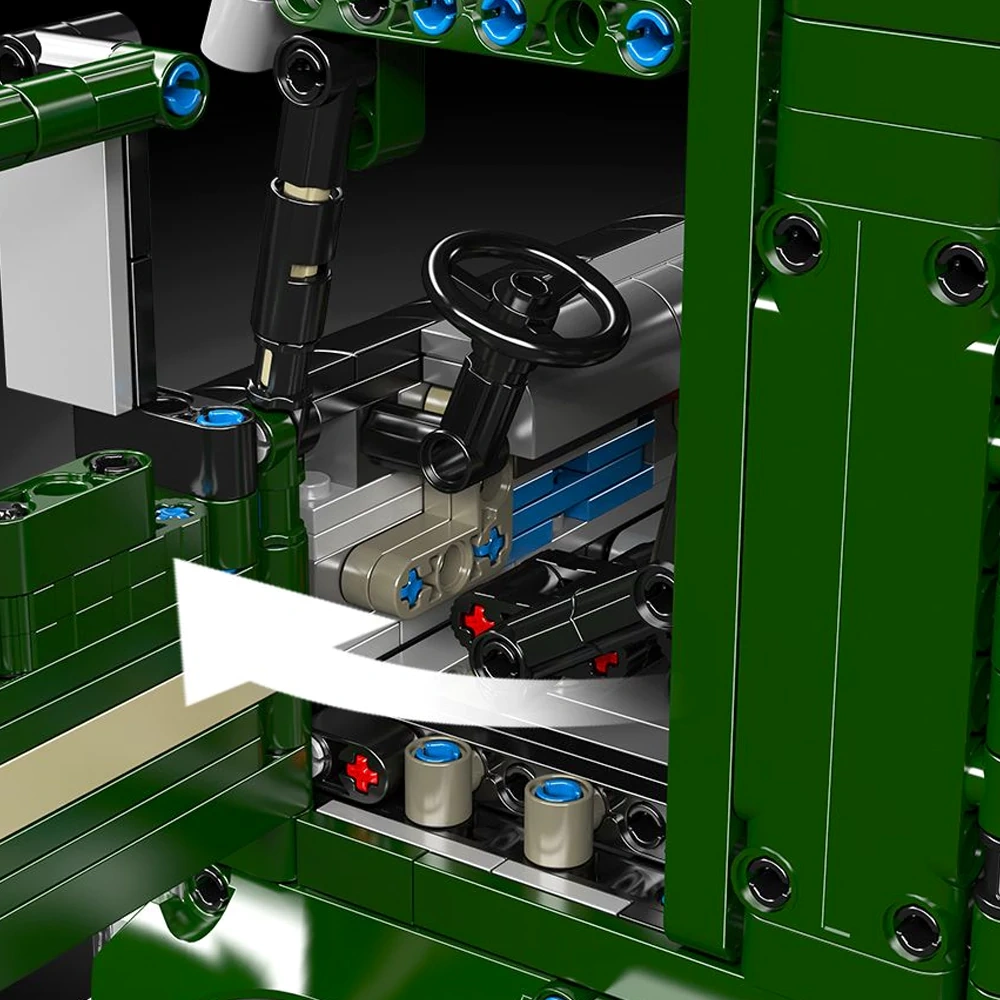 MouldKing 13202 No.K100 Aerodyne Tractor Truck Technic