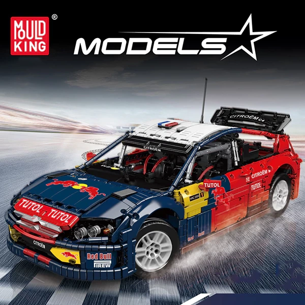 MouldKing 13187 2008 Citroen C4 WRC Technic
