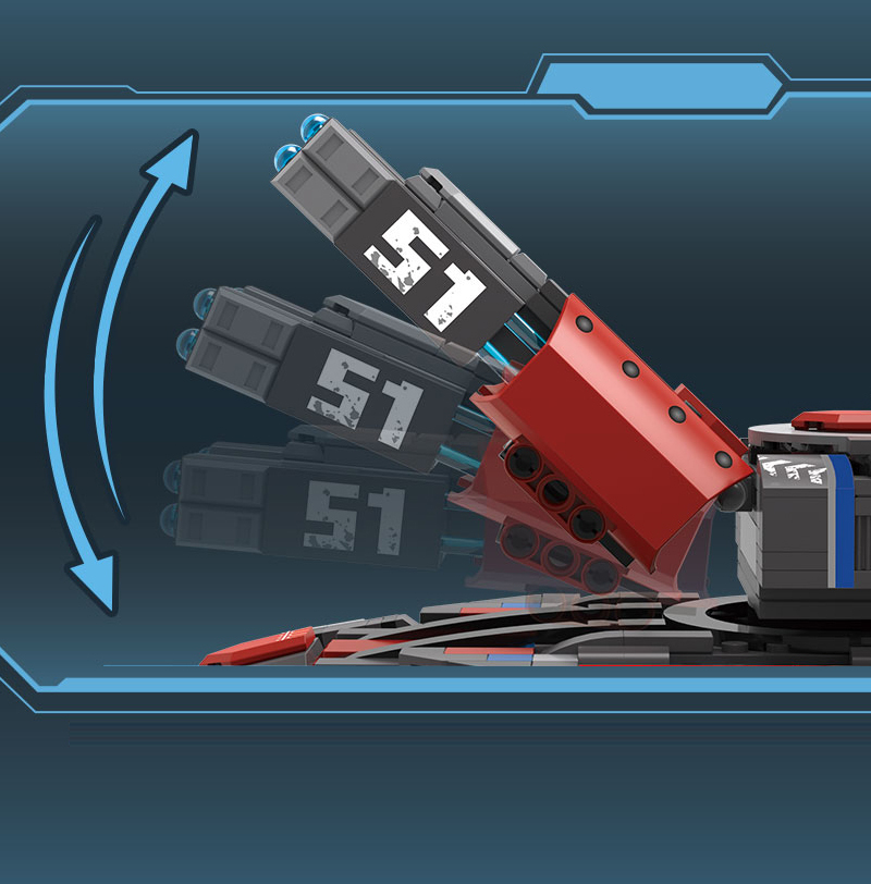 CBOX JD023 Future Battleship Tank Military