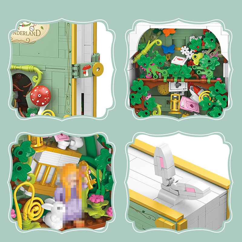 JIESTAR 9053-9056 Three-dimensional fairy tale book Creator Expert