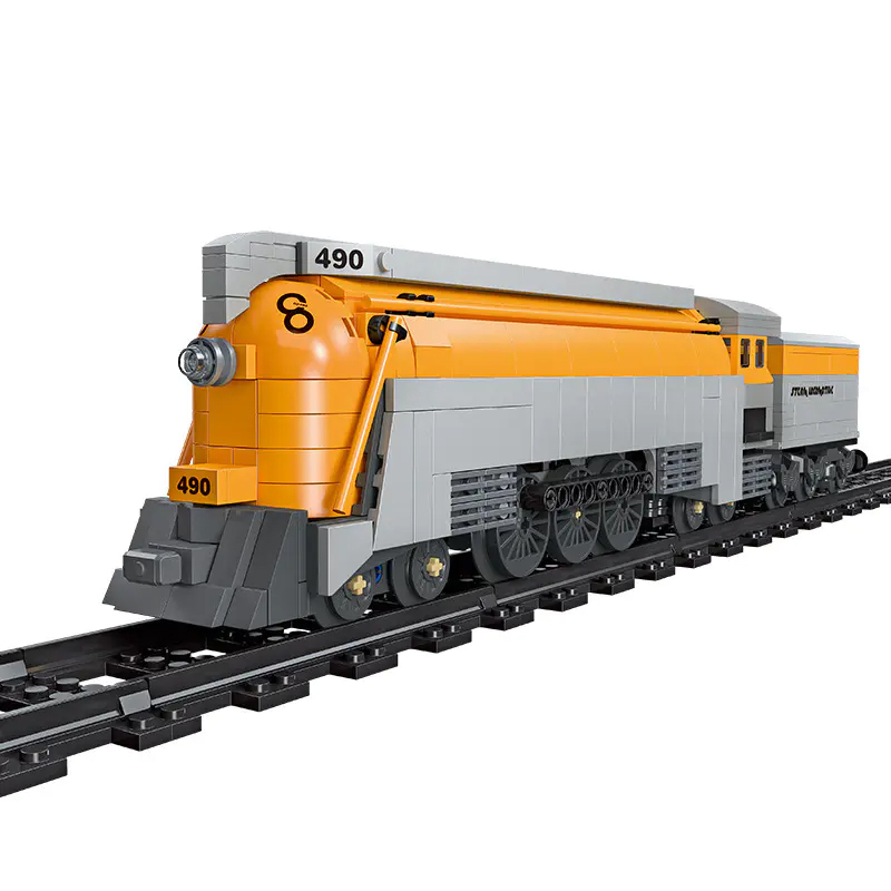 JIESTAR 59021 CO 490 Steam Train Creator Expert Building Blocks 808±pcs Bricks Toys Model From China