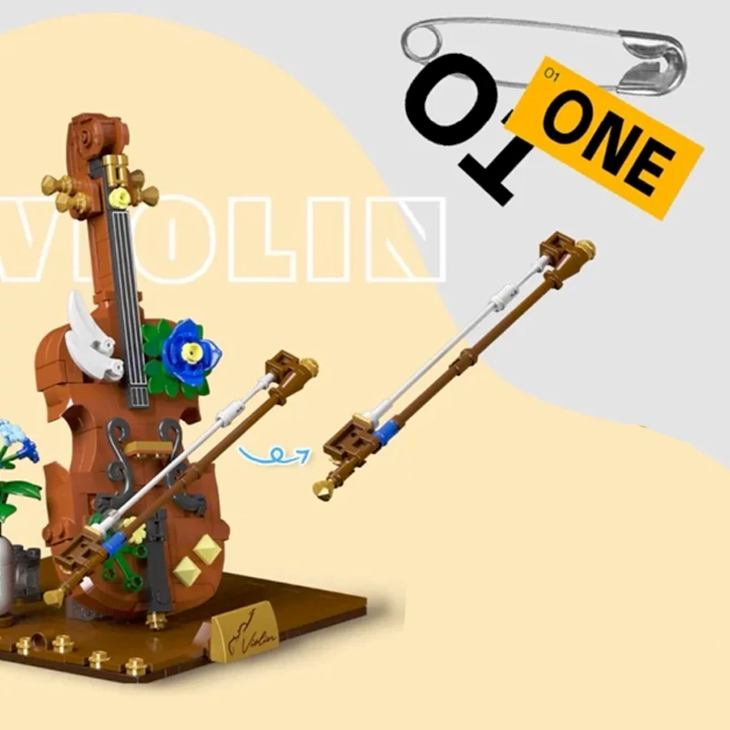 XMORK 028007 MUSICAL INSTRUMENT BOOKEND Creator Expert