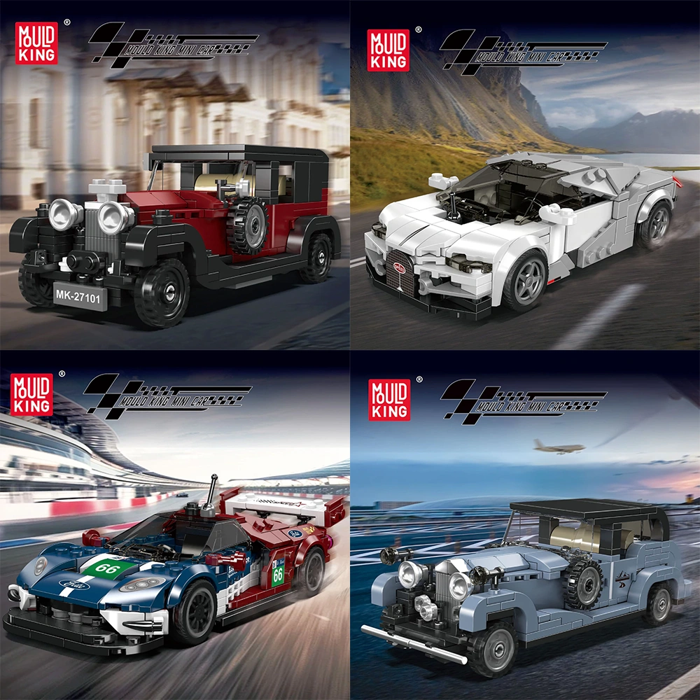 MouldKing Model Car Super Racers Speed Champions Collection 3