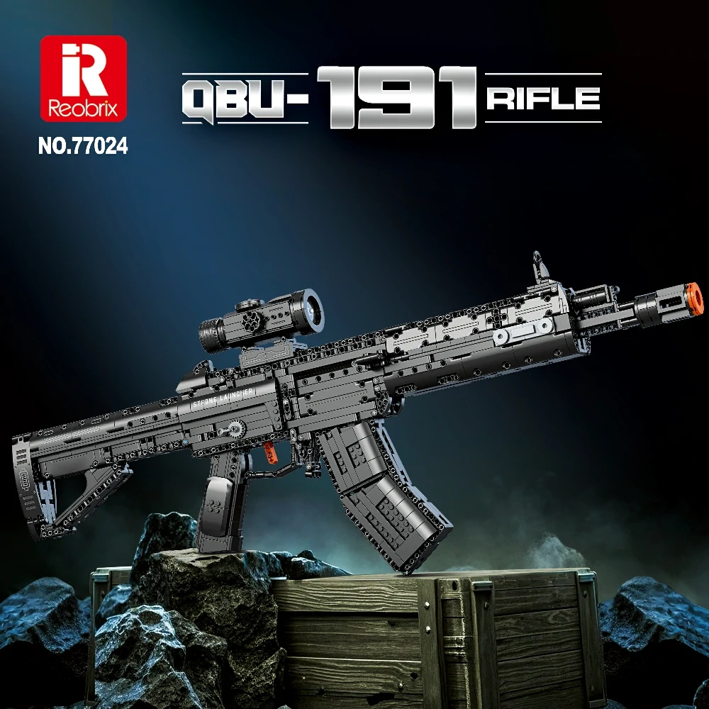 Reobrix 77024 QBU-191 RIFLE Military