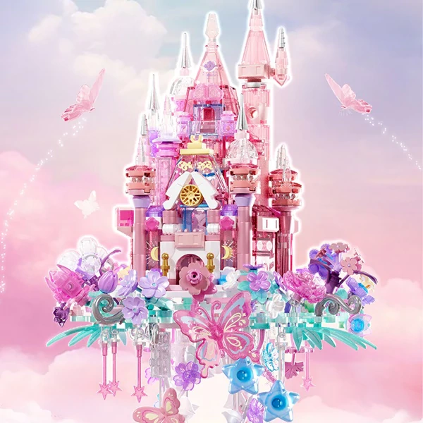 SEMBO 611105 Flower Castle Modular Buildings