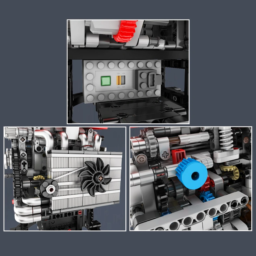 MouldKing 10235 L4 Engine Technic